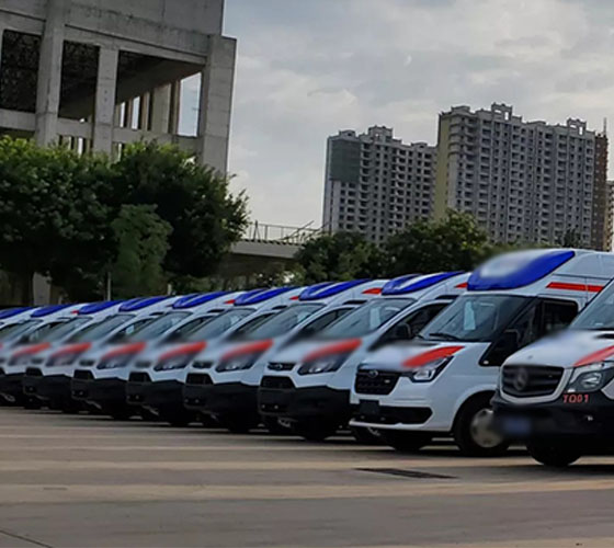 献县服务车队展示